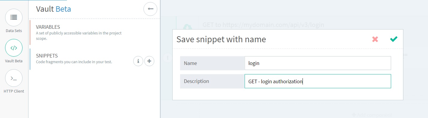 Login Snippet