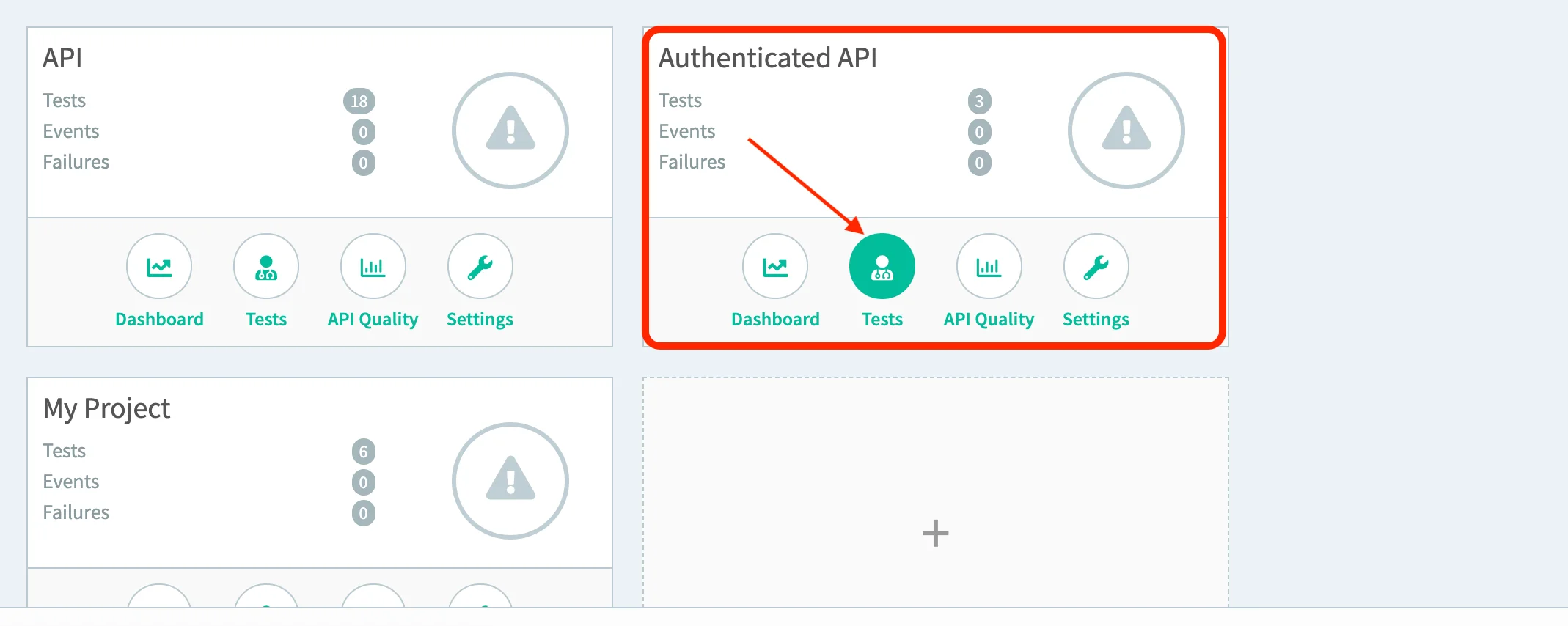 Authenticated API