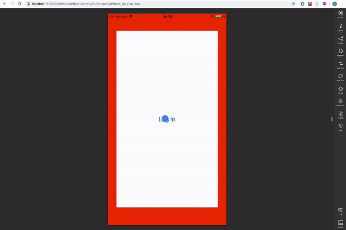 Biometric authorization live testing