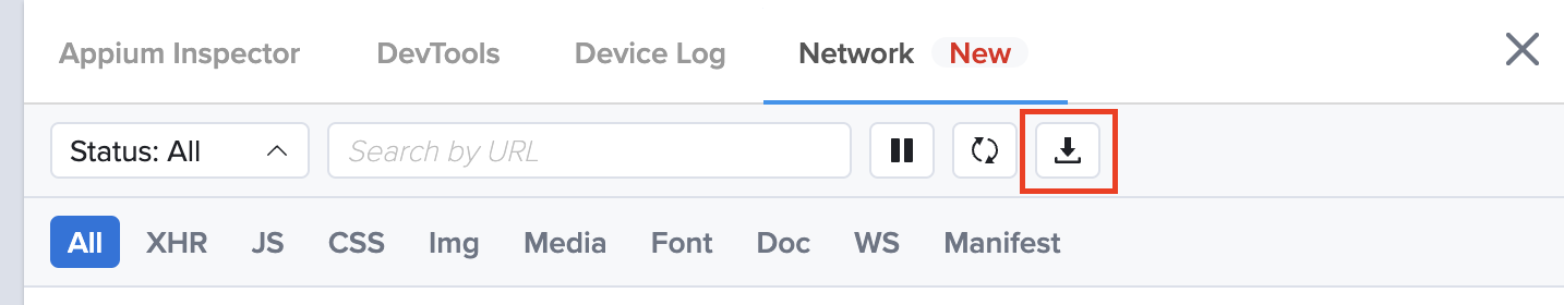 Inspect network logs