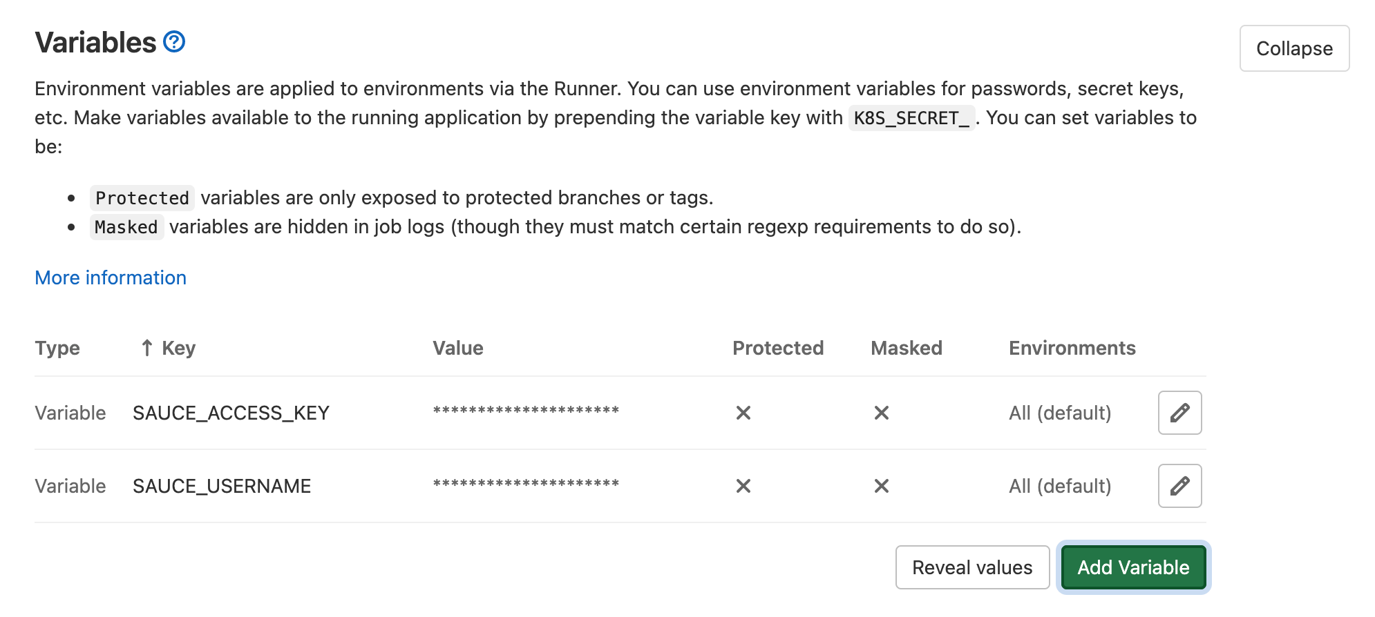 Add GitLab SAUCE_USERNAME