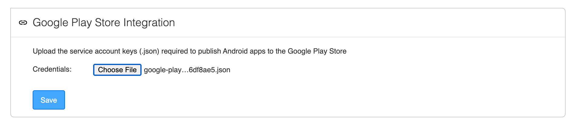 Google Play Store integration
