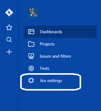 Open Jira Settings